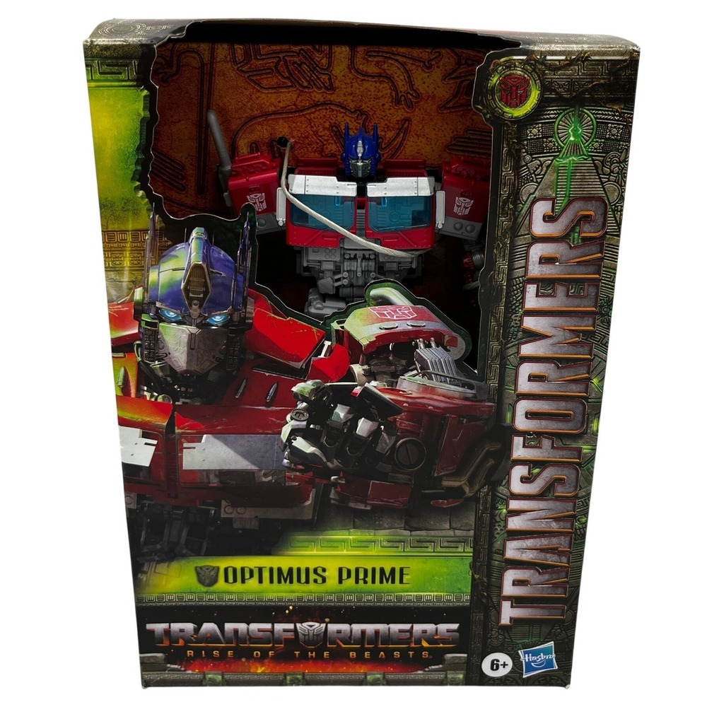 Hasbro Transformers Rise‎ of the Beasts Optimus Prime 20-Step Toy